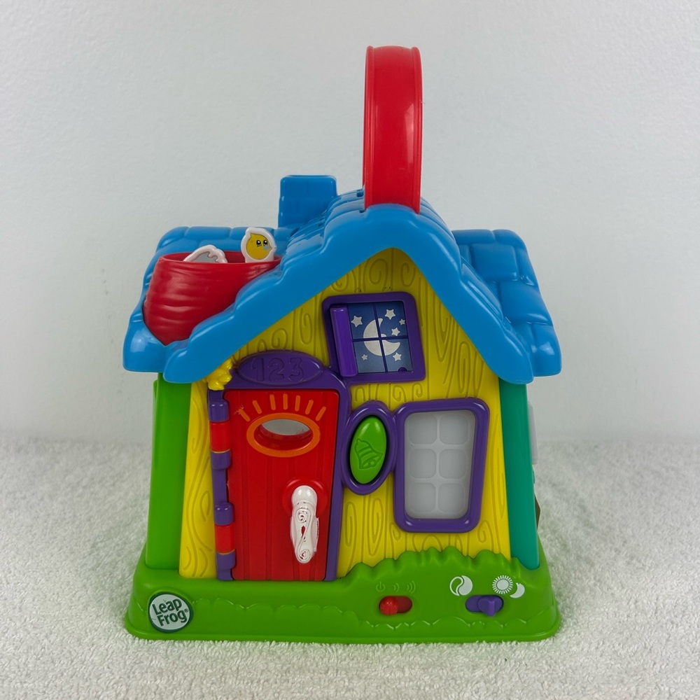 LeapFrog My Discovery House --Colorful Learning Playhouse Toy - Blue, Red, Green